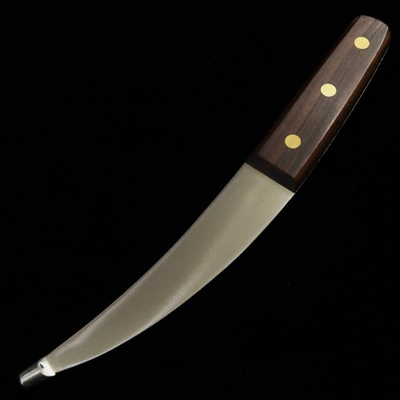 MASAHIRO BETSUSAKU Couteau à tripes, modèle chef avec boule (150 mm)