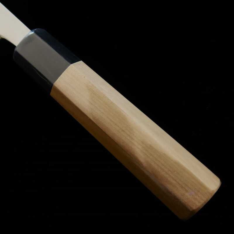 Deba SUISIN Shirogami No.2 Kishubushin mango para zurdos (180mm)