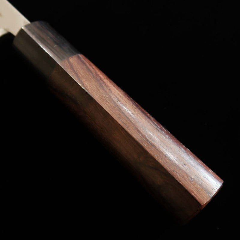 Deba MIURA Aogami No.2 Damasco Mango de palisandro para zurdos (150 mm)