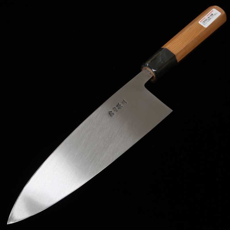 Deba SUISIN Silver No. 3, with Paulownia Sheath - Moonlight - (165mm)
