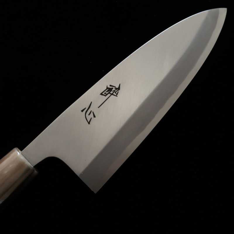 Deba SUISIN Yasugi Steel, with Magnolia Sheath -Spring Yakatabune- (210mm)