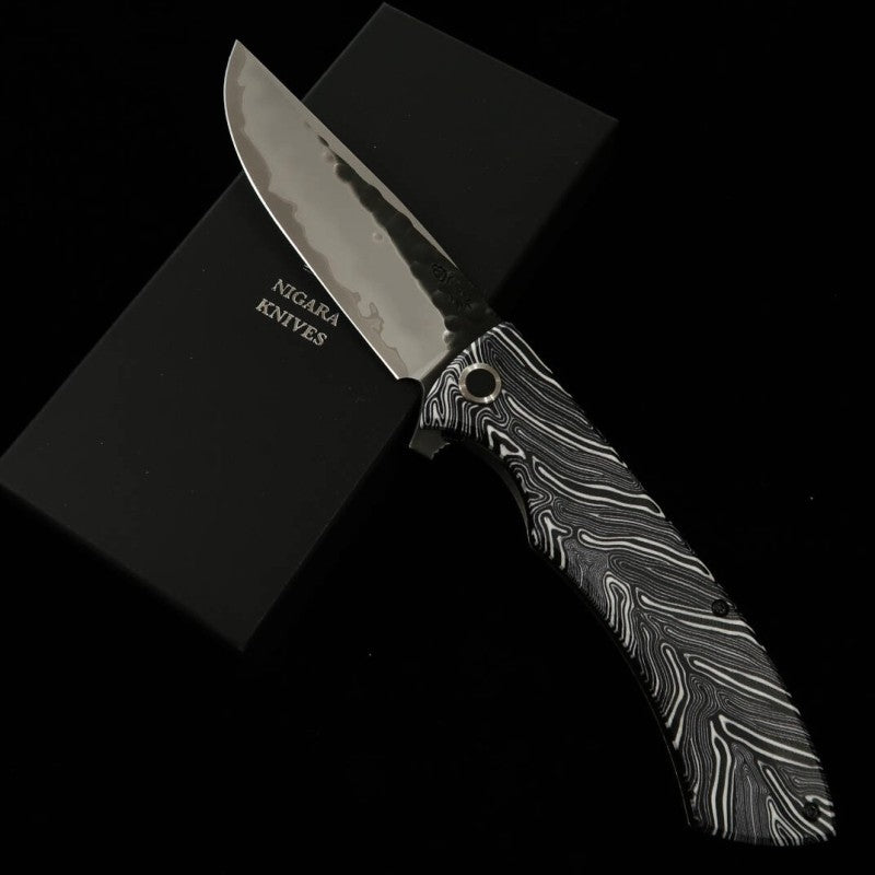 NIGARA Folding Knife SG2 G10 Handle (97mm)