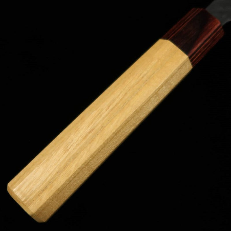 MIURA Super acier bleu, finition noire, couteau de chef (210/240 mm)