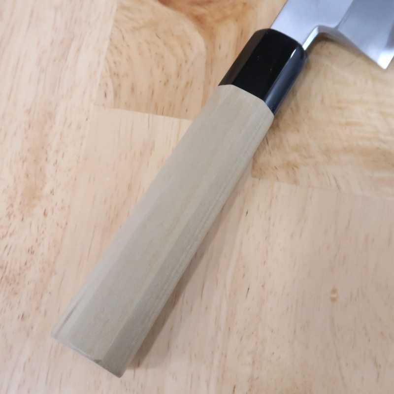 郷右馬允義弘YOSHIHIRO 青霞 青紙二号 鎌薄刃 朴八角柄 (210mm)