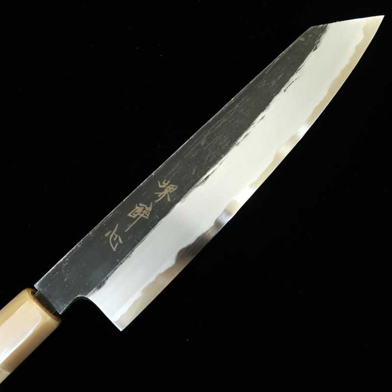 SUISIN Gyuto Kenji Togashi forge noire, acier blanc No.2, forme Ken (210/240mm)