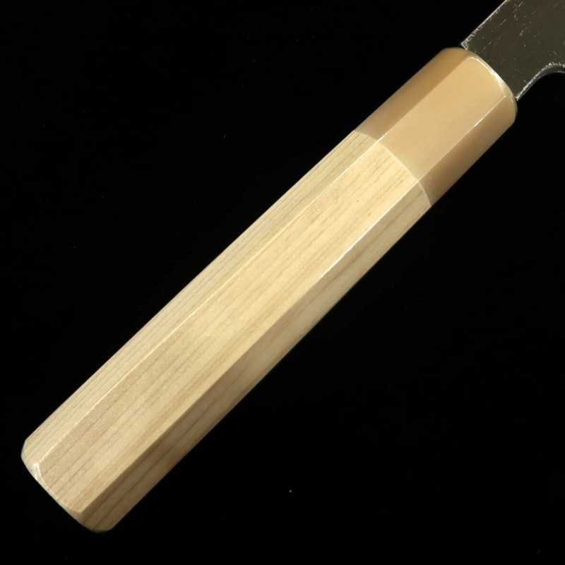 SUISIN Gyuto Kenji Togashi forge noire, acier blanc No.2, forme Ken (210/240mm)