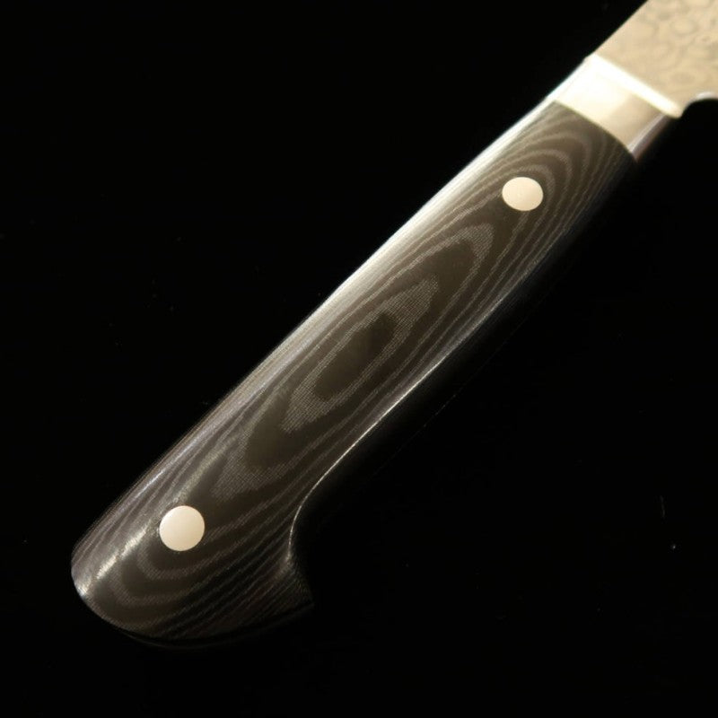 Gyuto kiritsuke SAKAI TAKAYUKI Damasco Coreless cabo Micarta (190mm)