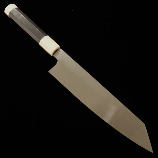 酔心 SUISIN 富樫憲治作 水本焼 剣型牛刀 白紙一号 (240mm)