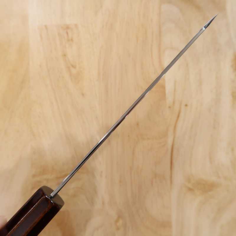 HADO GIN3 Kiritsuke Petty Manche octogonal en cerisier laqué (150 mm)