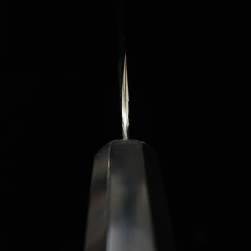 田所刃物 TADOKORO HAMONO 真琴作 鏡面 銀紙三号 切付筋引 黒檀銀巻柄 (270mm)