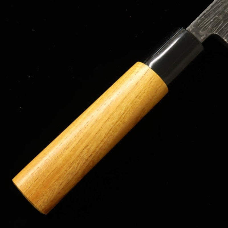 Deba MIURA aogami nº2, grosor 4 mm, mango de olmo (pequeño) (105/120 mm)