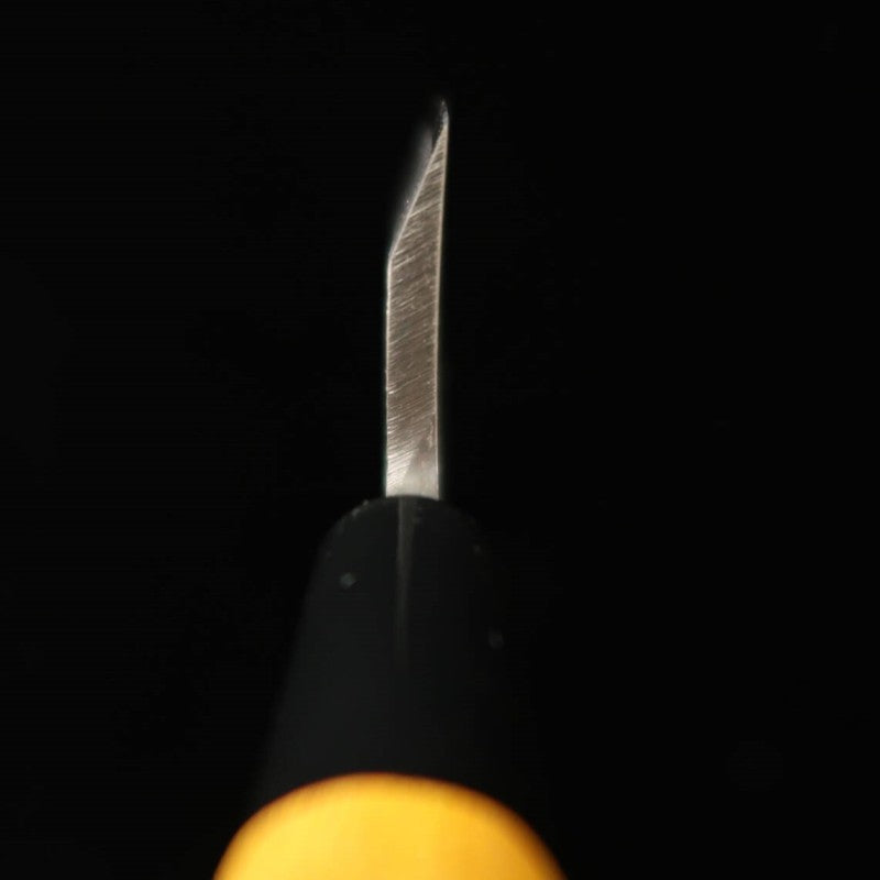 Deba MIURA aogami nº2, grosor 4 mm, mango de olmo (pequeño) (105/120 mm)