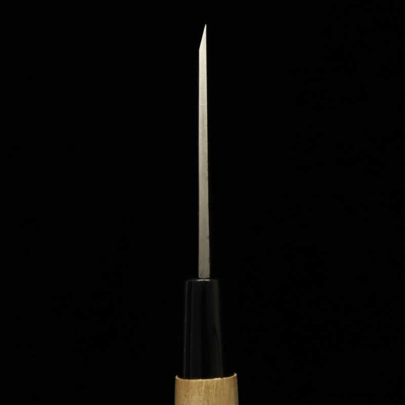 MIWA Miwa Hakushi No.1 Kuro-uchi Couteau à cuir pour gaucher (42 mm)
