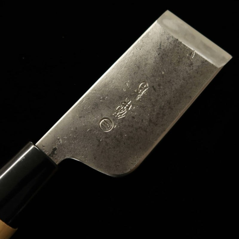 MIWA Leather Knife Shirogami No.1 Black (42mm)