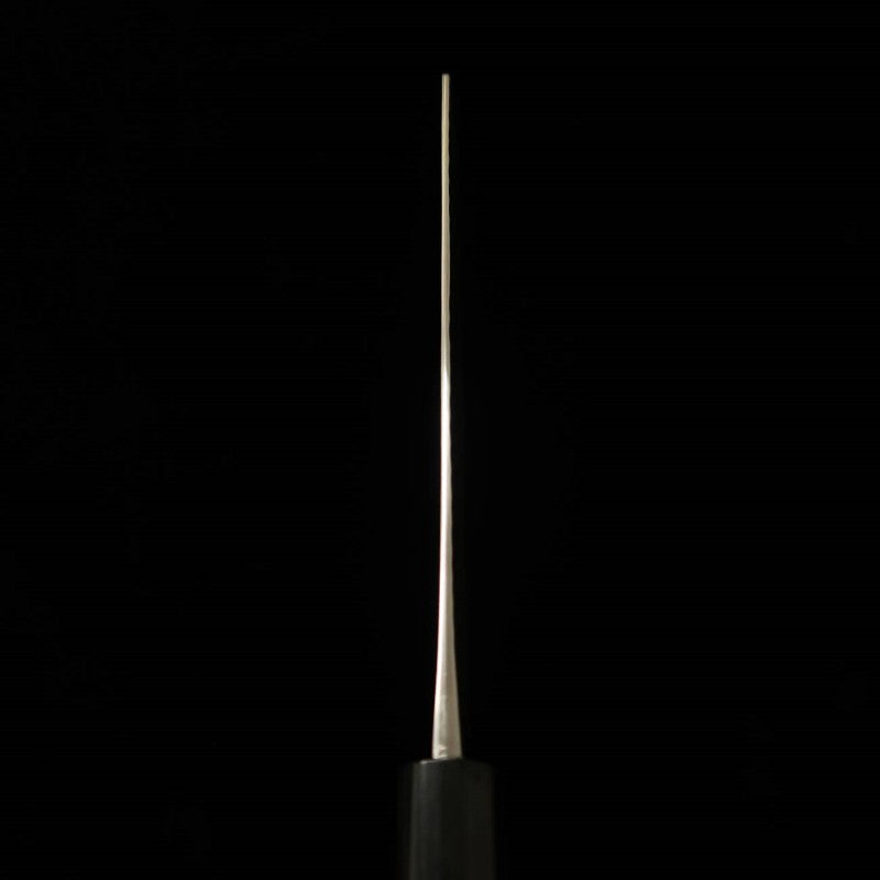 ANRYU Nakiri Acero Azul Super Martillado Mango de Palisandro (165mm)