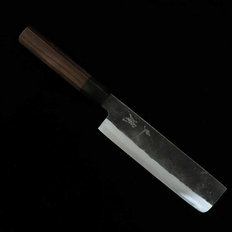 Nakiri MIURA Aogami super cabo em jacarandá (165mm)