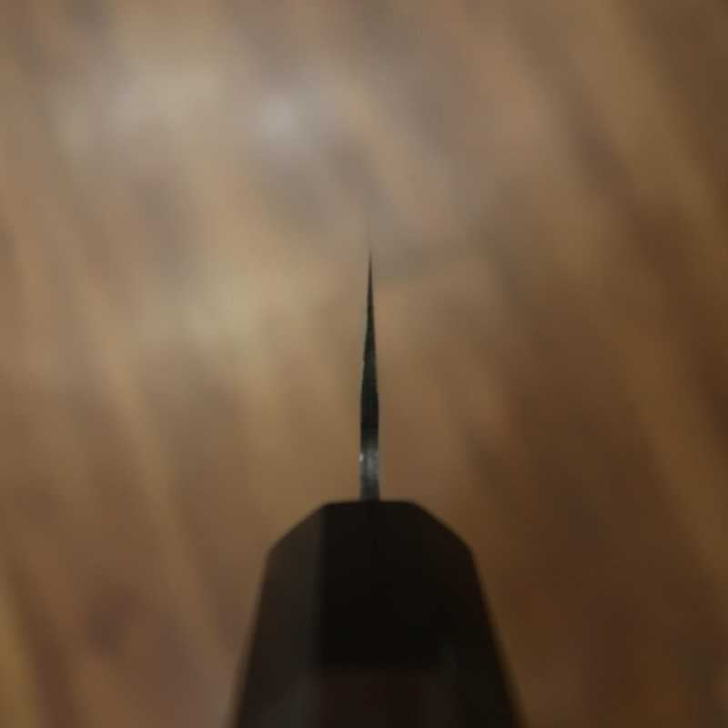 Nakiri MIURA Aogami super cabo em jacarandá (165mm)