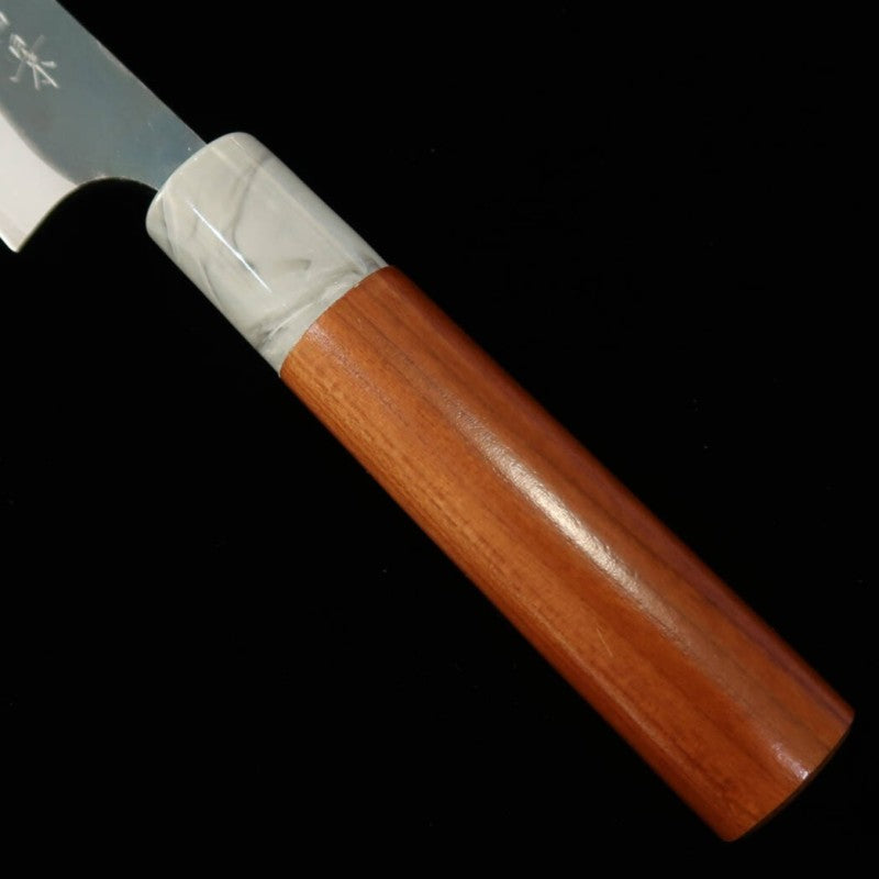 Masakage Aogami #2 Mizu Kurouchi Petty Mango de cerezo americano (150 mm)