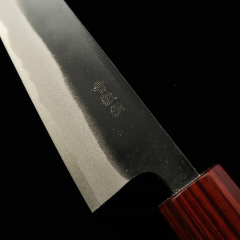 Miura Petty Murasame Blue Steel No.2 Black Finish (135mm)