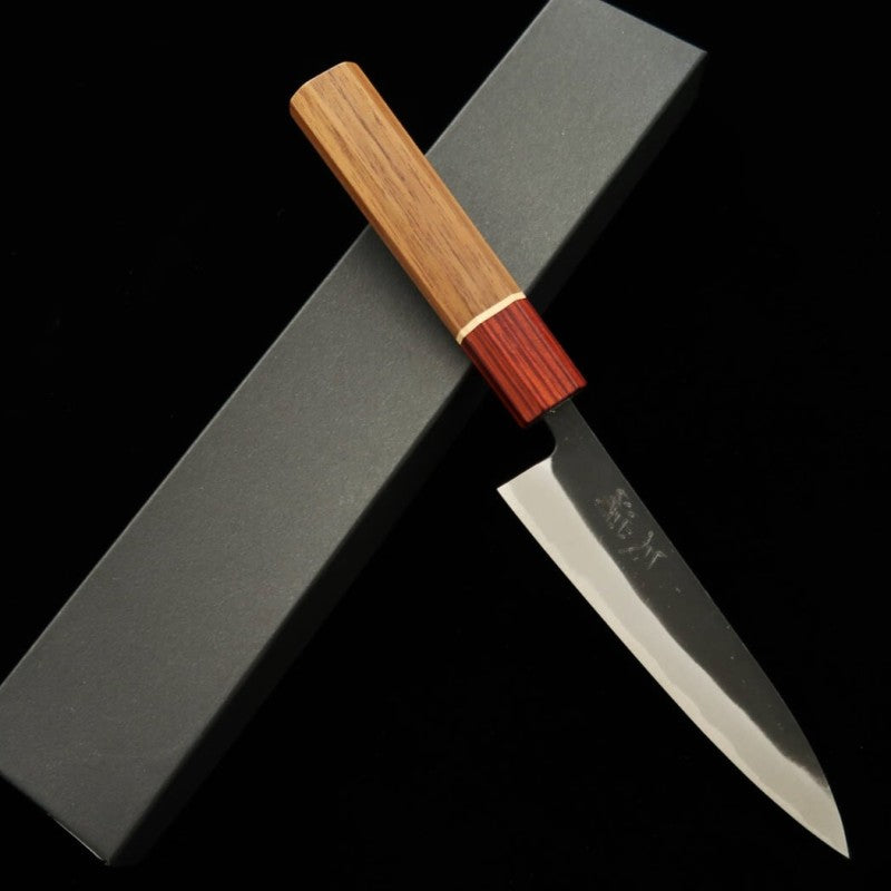 Miura Petty Murasame Blue Steel No.2 Black Finish (135mm)