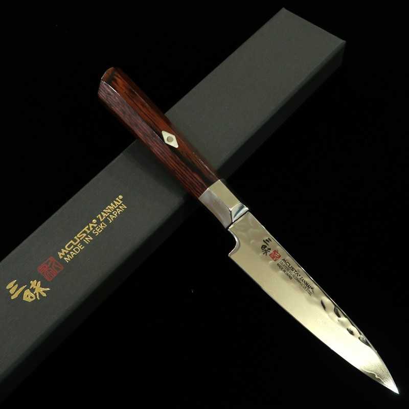MCUSTA ZANMAI Supreme Hammered VG10 Damasco martillado Petty (90-150 mm)