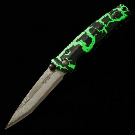 Canivete MCUSTA edição limitada Infinity 004 Venom Damascus (85mm)