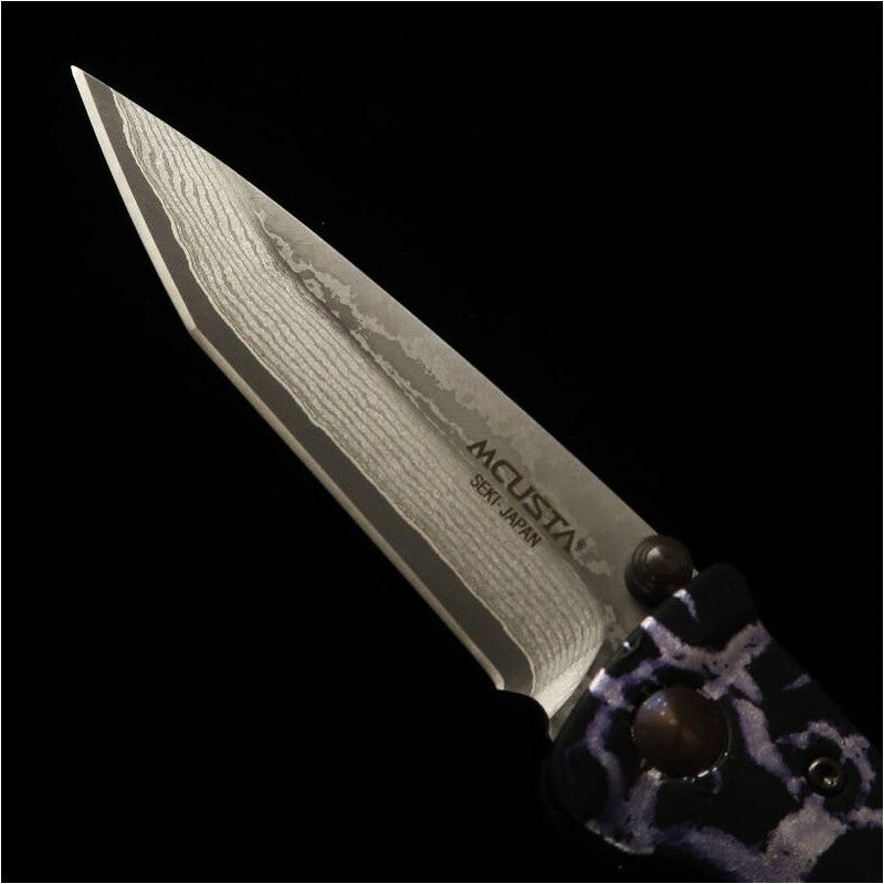 MCUSTA édition limitée Infinity 004 Purple Haze Damascus MC-004DCD12 (85 mm)