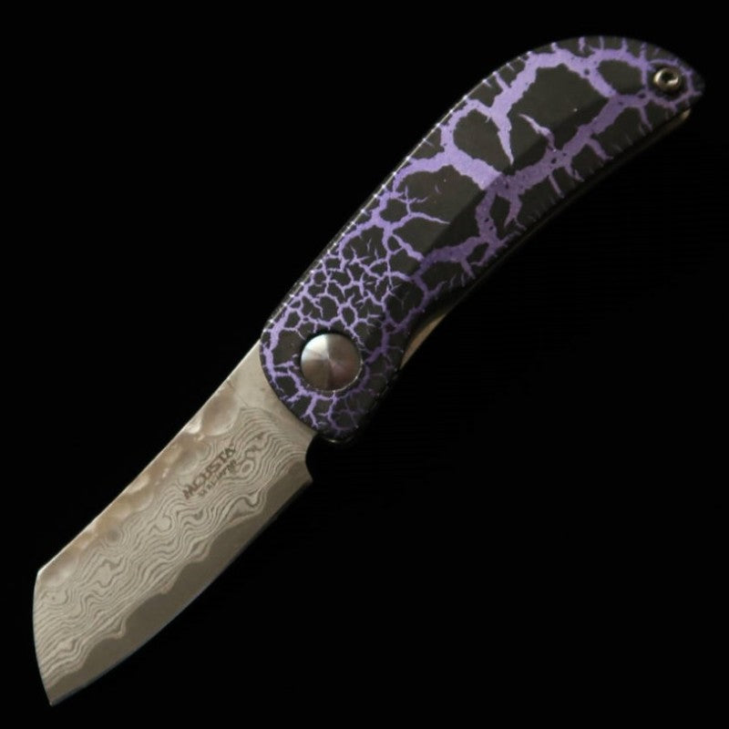 MCUSTA limited edition Infinity 021 Purple Haze Hammered Damascus MC-021DHD12 (45mm)
