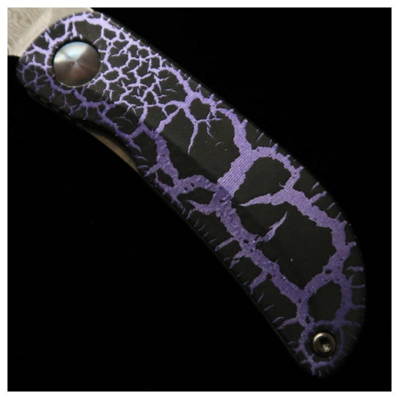 MCUSTA limited edition Infinity 021 Purple Haze Hammered Damascus MC-021DHD12 (45mm)