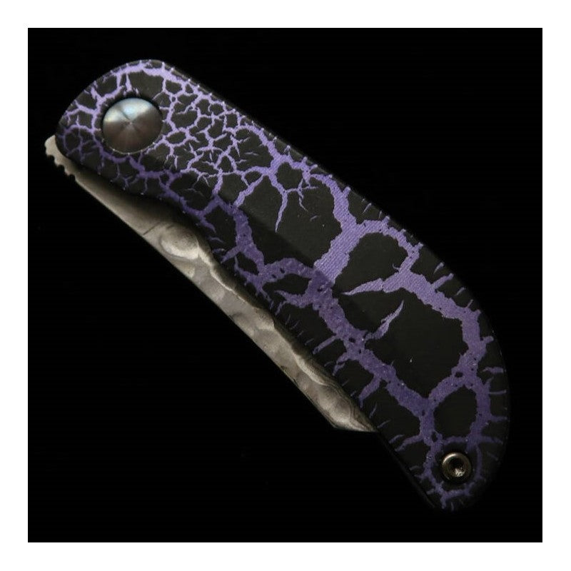 MCUSTA limited edition Infinity 021 Purple Haze Hammered Damascus MC-021DHD12 (45mm)