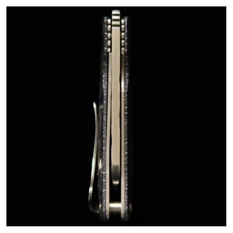 MCUSTA limited edition Infinity 021 Purple Haze Hammered Damascus MC-021DHD12 (45mm)