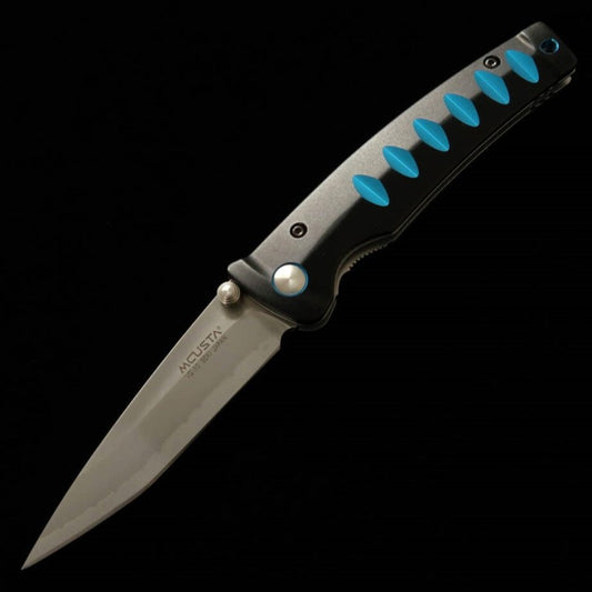 Canivete MCUSTA VG-10 Série Katana MC-0041C  Preto/Azul (85mm)