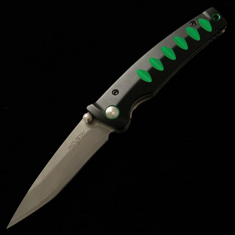 MCUSTA - Série Katana - MC-0044C - VG-10 - noir/vert (85mm)