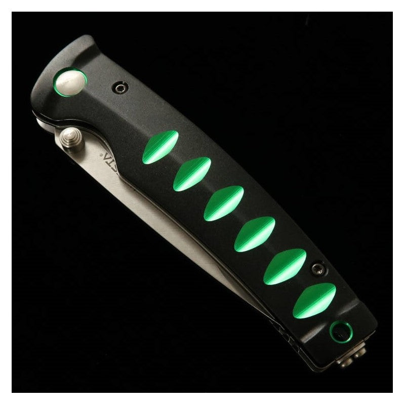 MCUSTA - Série Katana - MC-0044C - VG-10 - noir/vert (85mm)