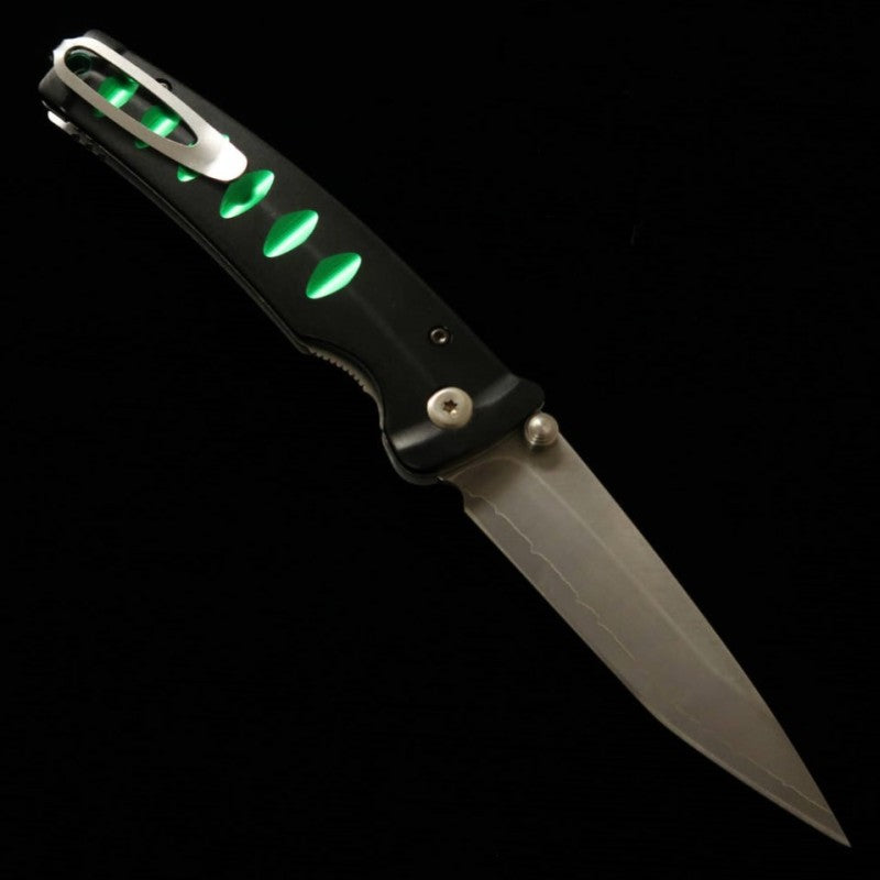 MCUSTA - Série Katana - MC-0044C - VG-10 - noir/vert (85mm)