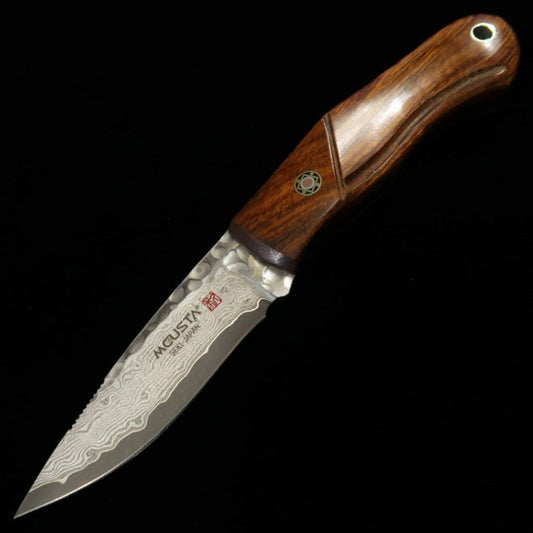 Faca para campping Mcusta VG10 Mika Irie Sport series Sport100 Ironwood (68mm)