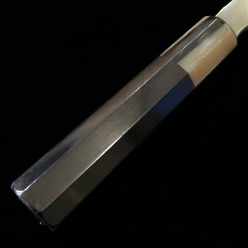 Suisin SUISIN, œuvre de Kenji Togashi, Mizuhonyaki, Sabaki Higashi, Blue Paper No.2, manche en ébène (150 mm)