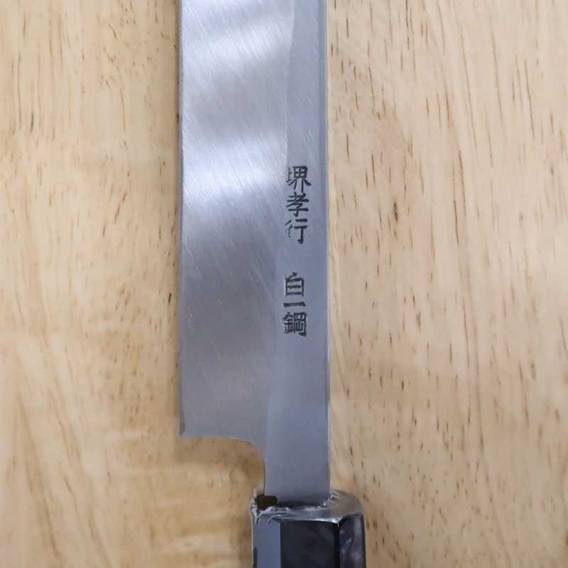 Takohiki Sakai Takayuki Shirogami nº 1 cabo octogonal de ébano (270/300 mm)