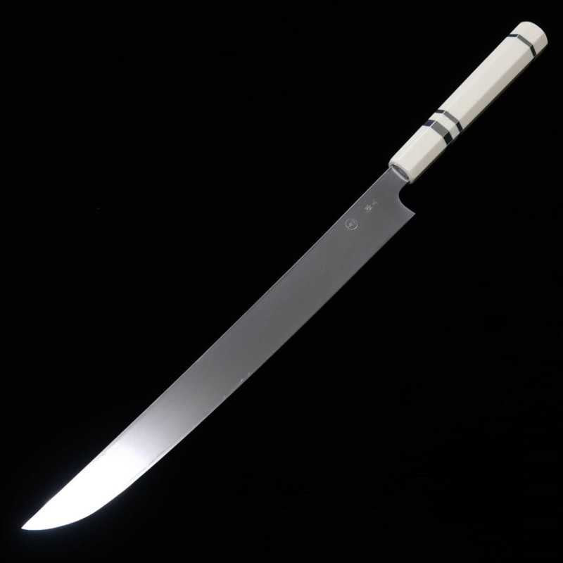 Sakimaru takohiki TADOKORO Inox Ginsan acabamento espelhado cabo customizado (300mm)