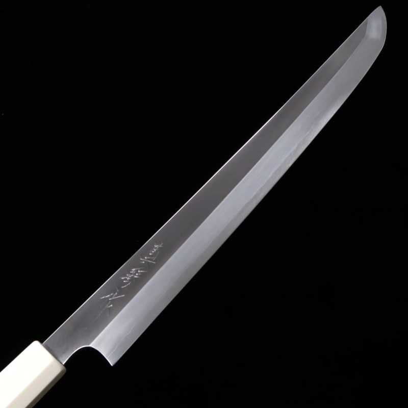 Sakimaru takohiki TADOKORO Inox Ginsan acabamento espelhado cabo customizado (300mm)