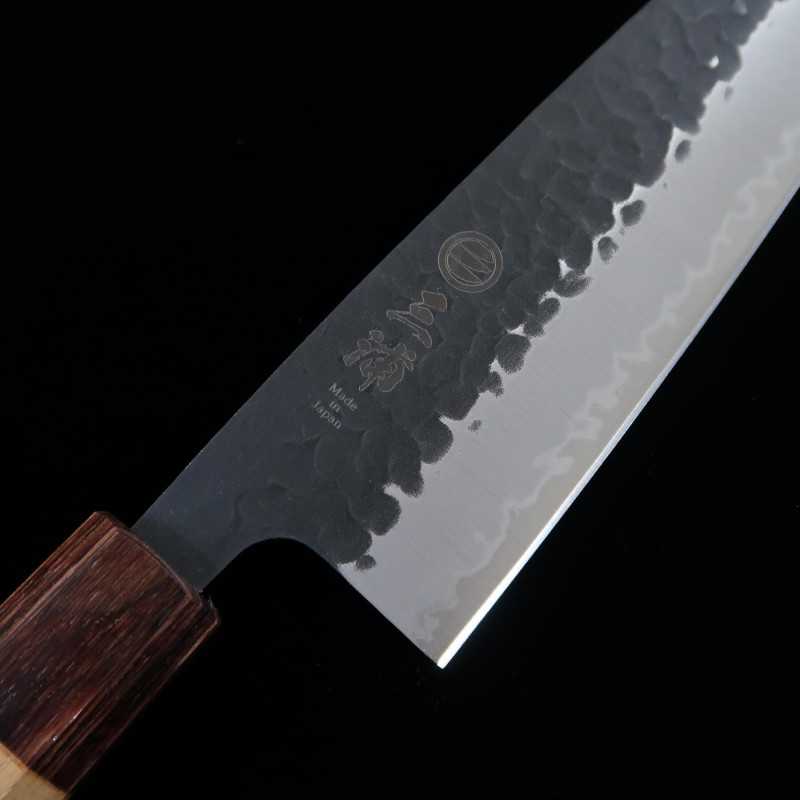 MIURA Santoku Aogami Super steel Black Knife (165mm)