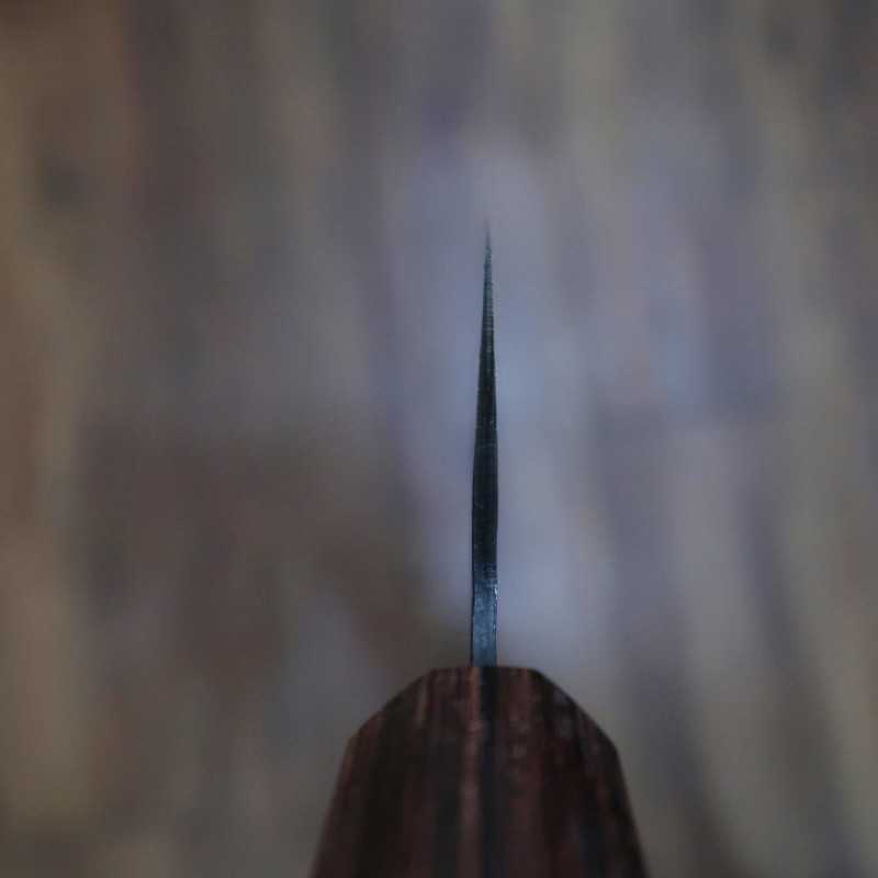 MIURA Santoku Aogami Super steel Black Knife (165mm)