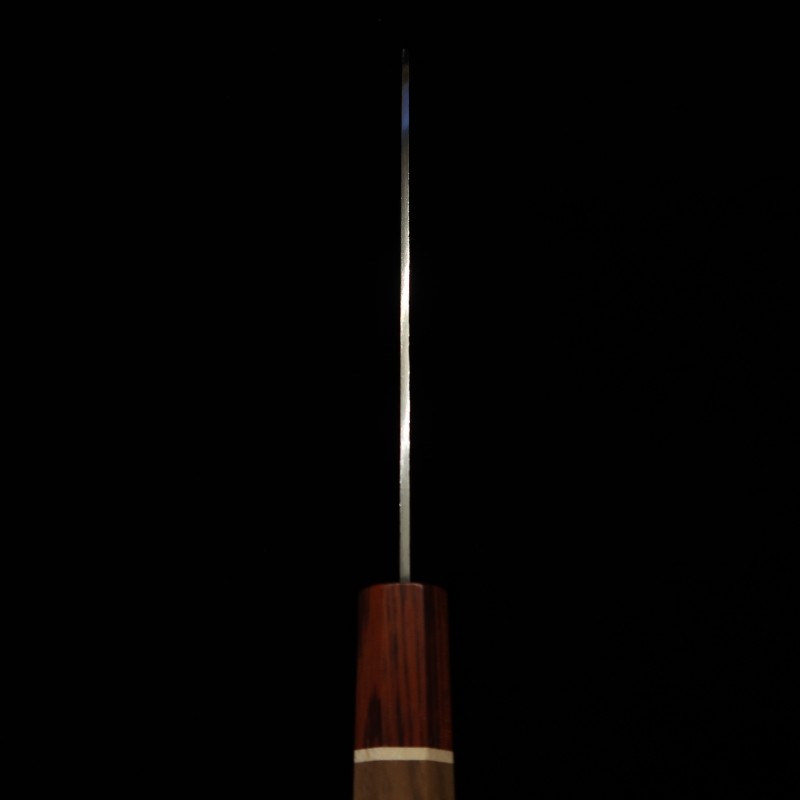 Santoku Miura Inox SG2  martelada Cabo de nogueira (170mm)