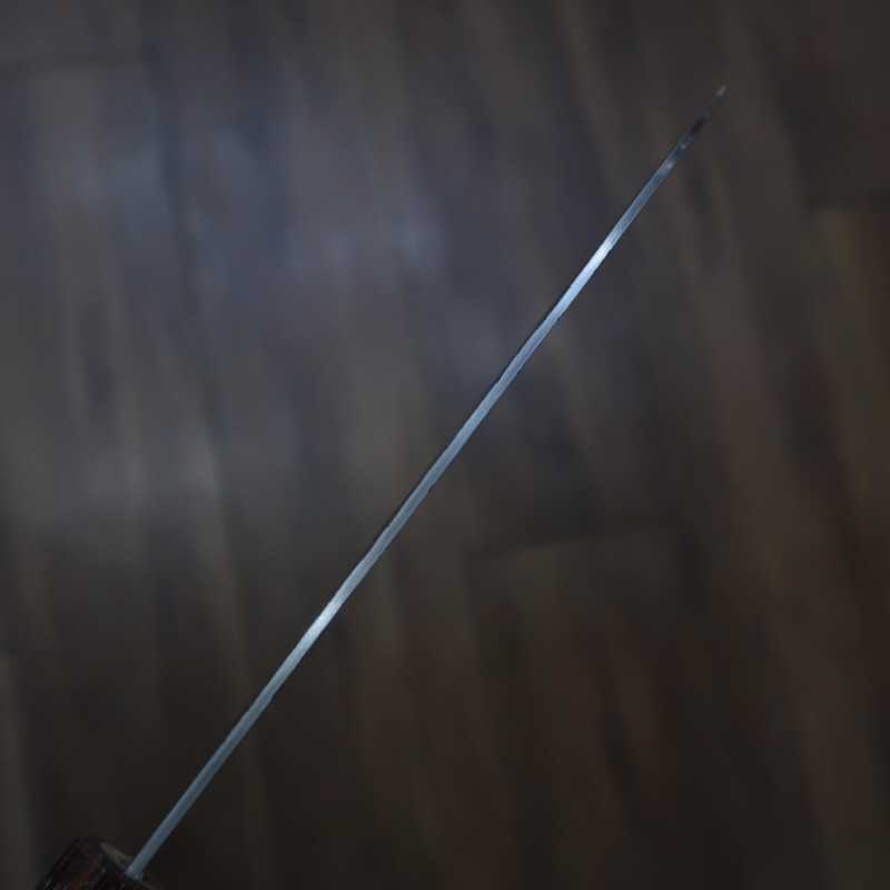 Santoku MIURA Acero inoxidable SLD Acabado Nashiji (165mm)