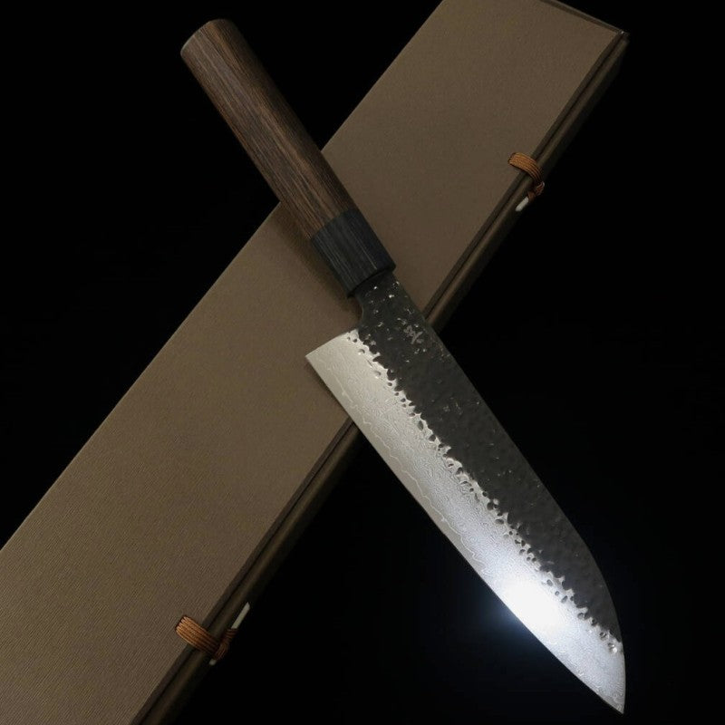 Santoku SHIZU TAKUMI GEN VG-10 Black Damascus (150-180mm)