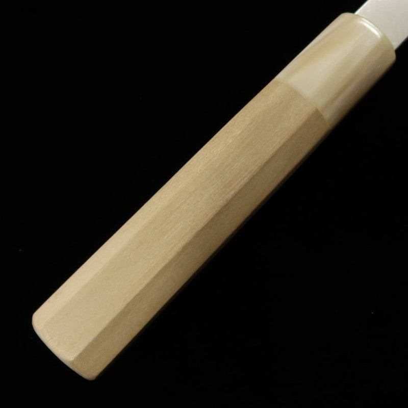 Miura Gyuto Single-edged Obidama Ginsan Kasumi finish (240mm)