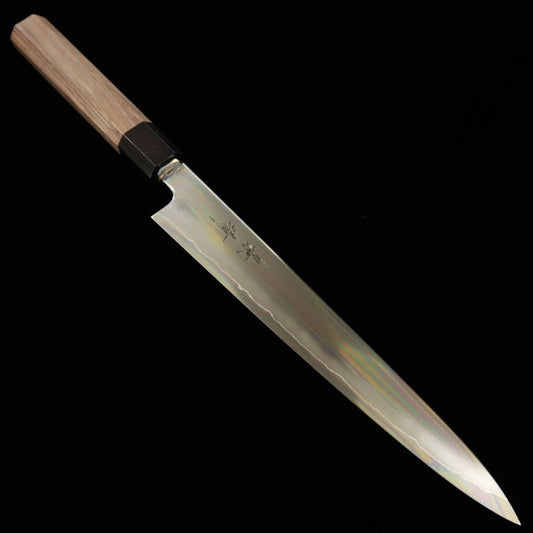 Sujihiki KAGEKIYO Ginsan Steel Walnut Octagonal Handle (240mm)