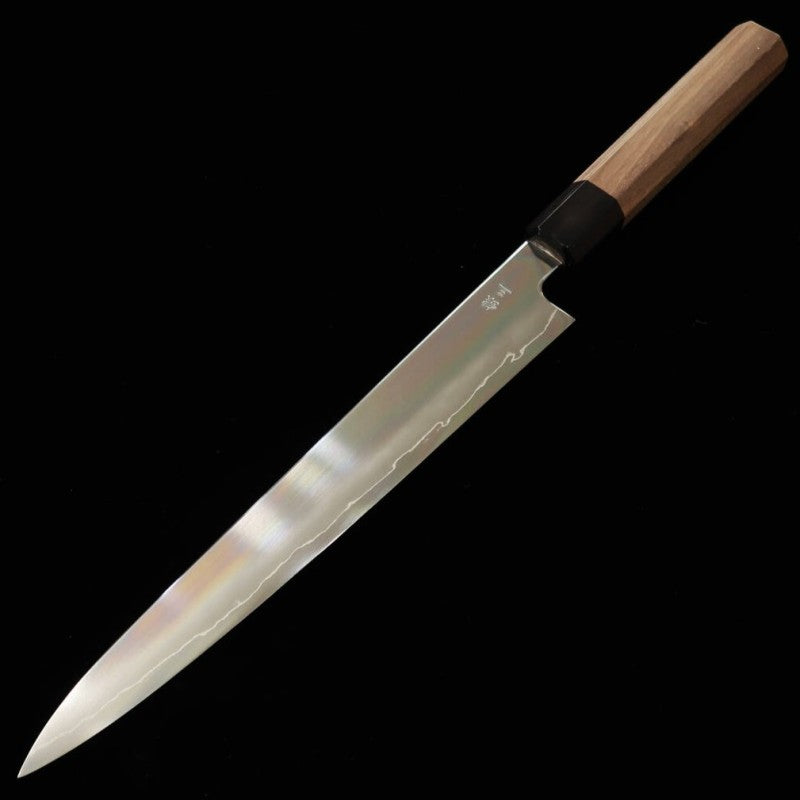 KAGEKIYO Gin-san n°3, manche octogonal en noyer, Slicer japonais (240mm)