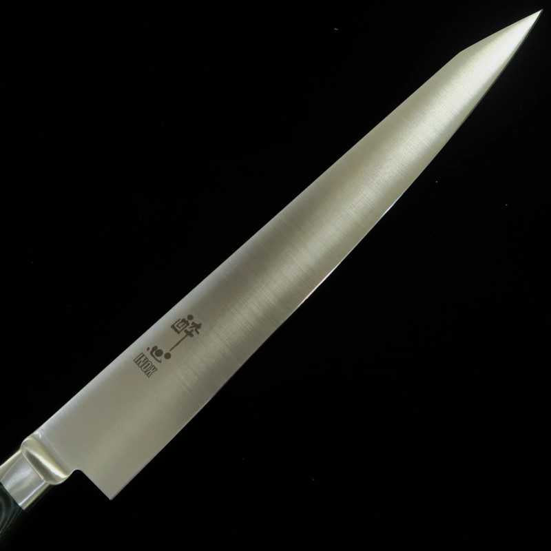 SUISIN Sujihiki INOX PREMIUM Micarta Handle Green/Black (240/270mm)