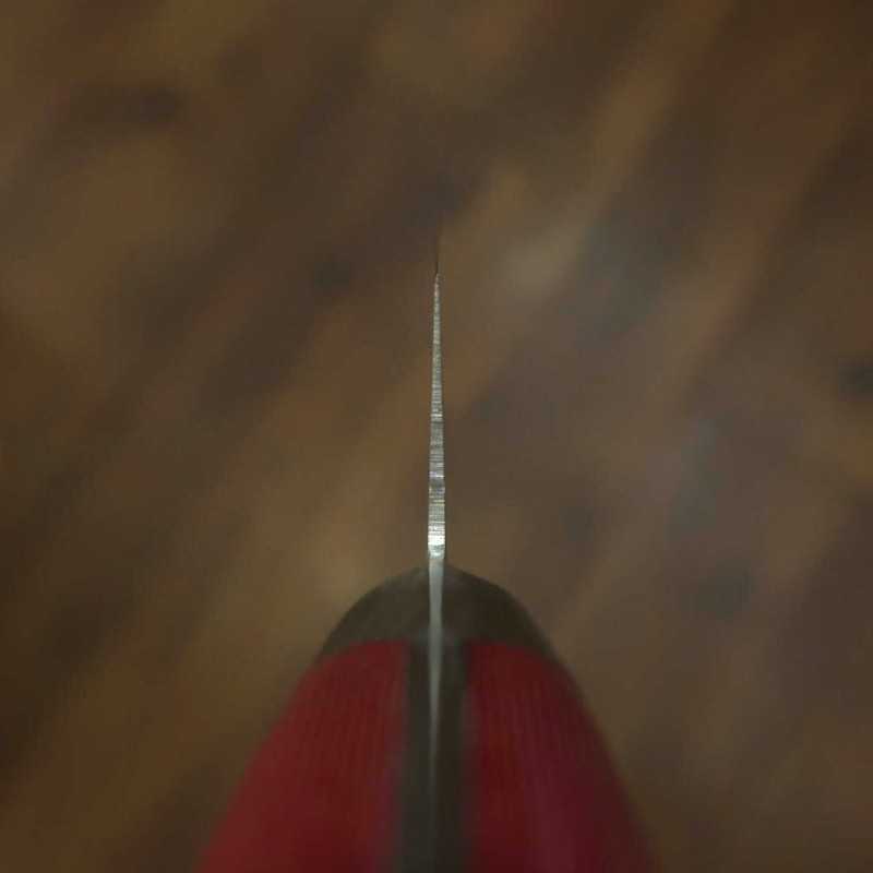 Sujihiki SUISIN INOX PREMIUM cabo em micarta Vermelho/Branco (240/270mm)